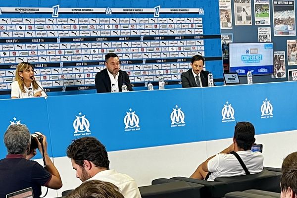 Lors de sa conférence de présentation, le coach De Zerbi et le président Longoria ont évoqué le recrutement, ou pas, de Mason Greenwood et rappelé les règles à l'OM.