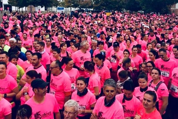 Près de 6000 personnes ont participé à la course contre le cancer du sein, à Olivet. 