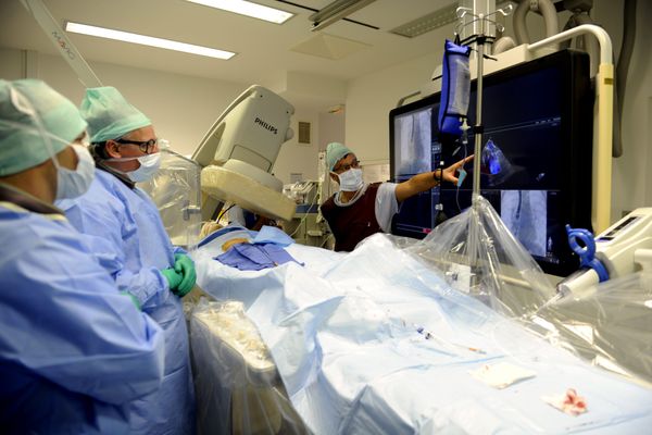 Bloc opératoire Hôpital des enfants du CHU de Purpan.