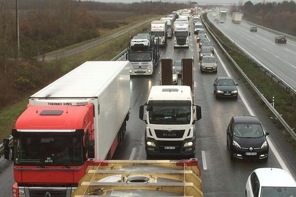 Trafic très perturbé sur l'A62