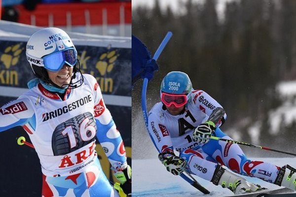 Nastasia Noens (à gauche !)  et Mathieu Faivre.