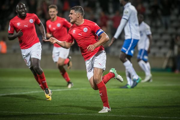 Nîmes Olympique contre Auxerre le 15 septembre 2017.