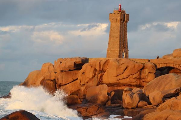 Ploumanac'h pendant les grandes marées 