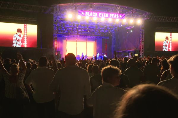 Les Black Eyed Peas ont mis le feu à Brive Festival.