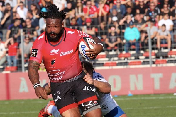 Le capitaine du RC Toulon lors d'un match contre Montpellier. 