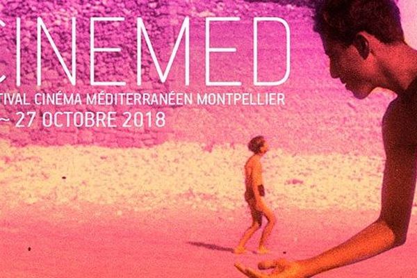 Affiche de la 40e édition du festival Cinemed qui se tient du 19 au 27 octobre 2018