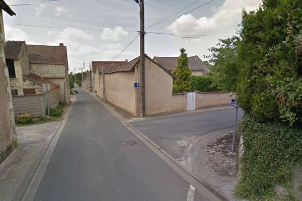 La rue de Varennes à Ingrandes, où l'accident s'est produit.