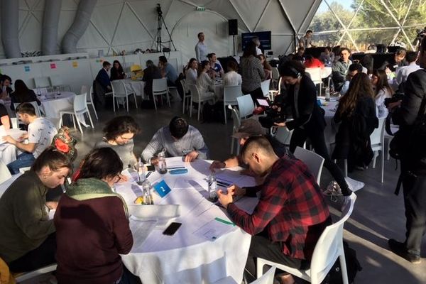 Aix-en-Provence : grand débat national à The Camp