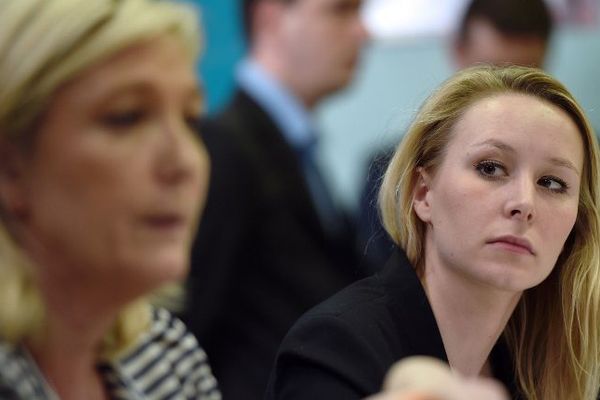 Marine Le Pen et sa nièce Marion Maréchal-Le Pen. 