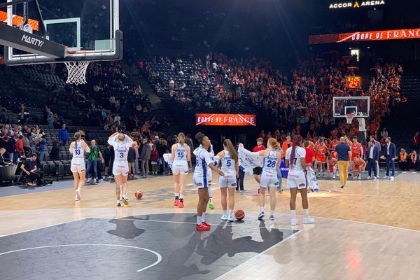 Les Landaises sont prêtes ! quelques minutes avant le début de la finale à Paris