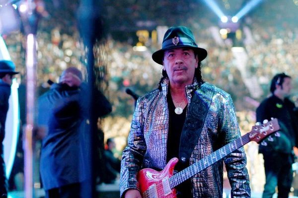 Carlos Santana en novembre dernier à Las Vegas.