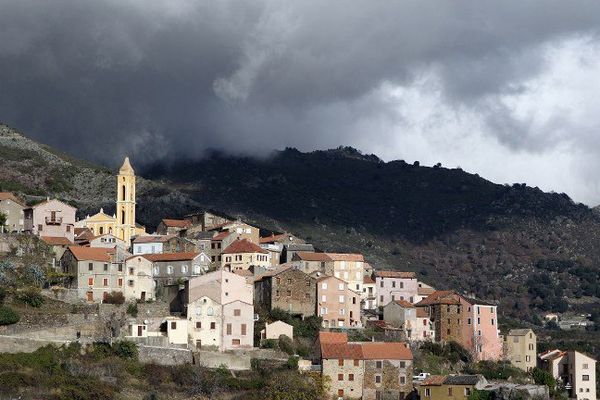 ILLUSTRATION - Le village de Lento, en Haute-Corse