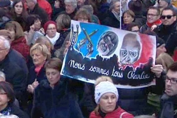 Le 11 janvier 2015, 50 000 Dijonnais étaient dans la rue pour défendre la liberté d'expression.