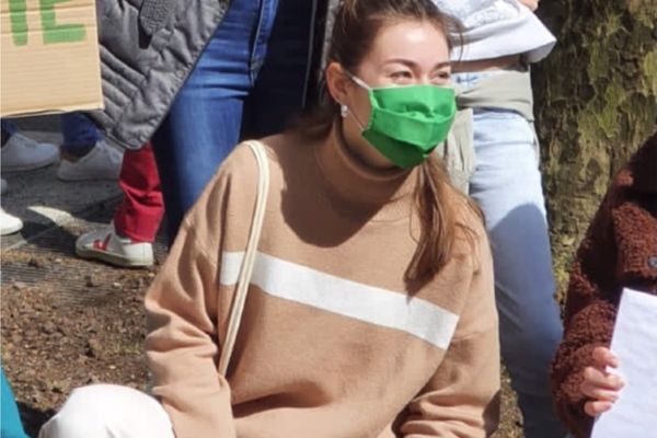 Etudiante en génie de l'environnement à Rennes, Manon Combe va assister pendant 4 jours à la Cop 26 à Glasgoow