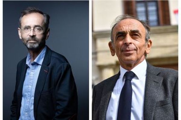 Le maire de Béziers, Robert Ménard accueille le polémiste et candidat potentiel à l’élection présidentielle, de 2022 Éric Zemmour.