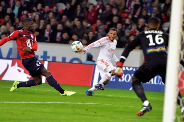  Lille - Lorient . Sylvain Marveaux