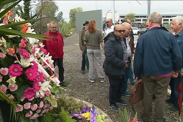 Ce mardi 16 octobre 2018, la CGT a appelé à se recueillir à la mémoire de ceux qui sont morts et disparus