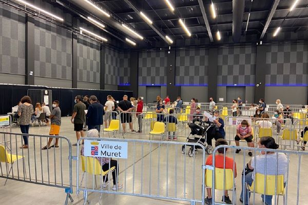 Le vaccinodrome de Muret, au sud de Toulouse