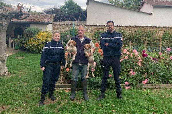 Les gendarmes sont parvenus à retrouver deux chiots volés en Isère.