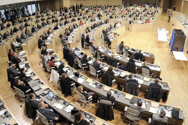 Assemblée plénière de la région Auvergne-Rhône-Alpes