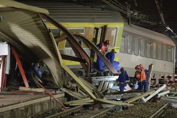 Après l'accident du train Paris-Limoges vendredi 13 août. 