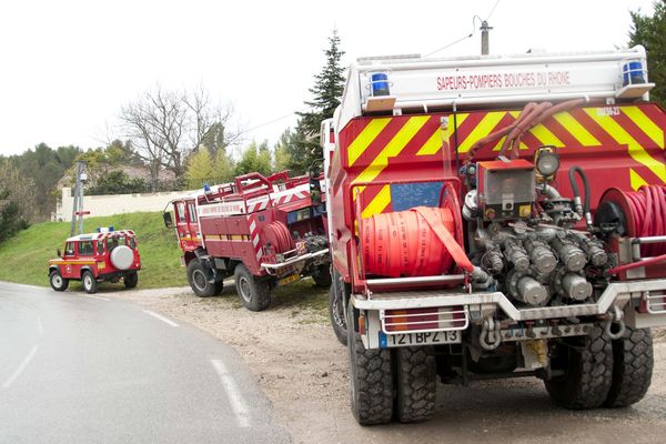 Les sapeurs-pompiers du SDIS 13 se préparent - photo SDIS 13