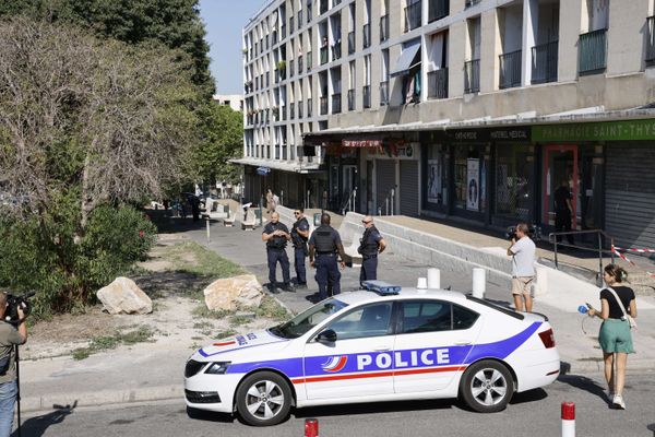 La cité Saint-Thys à Marseille, au lendemain de l'assassinat de Socayna le 11 septembre 2023