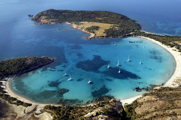 ILLUSTRATION - Vue du site de la Rondinara (Corse du Sud), en 2009.