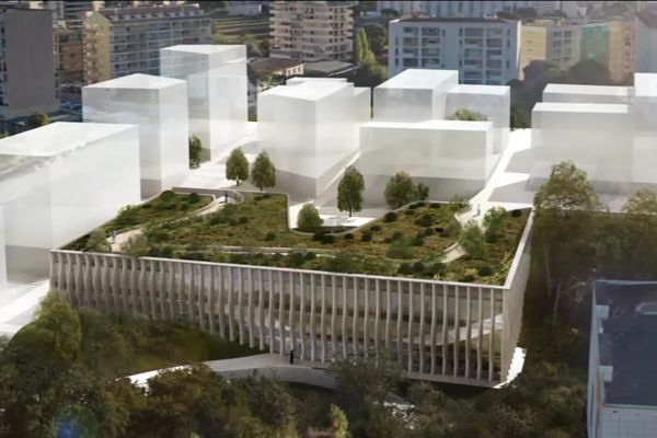 Le futur conservatoire Henri Tomasi s'inscrira dans l'écoquartier du Finosello à Ajaccio.