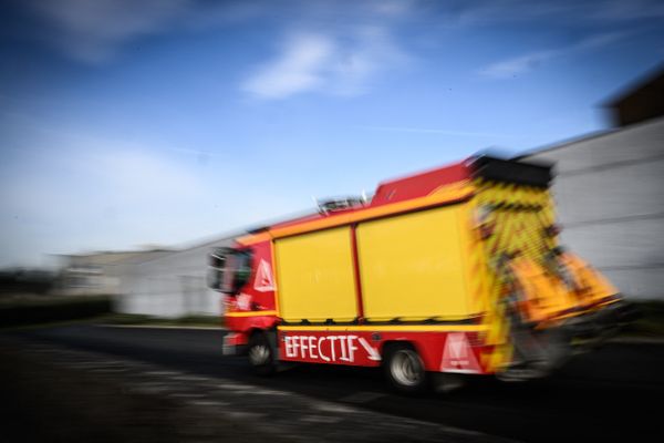 La victime a été déclarée décédée par les secours (ici un véhicule d'intervention des pompiers en novembre 2023 à Saint-Herblain).