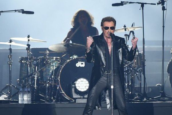 Hallyday en concert à Bruxelles le 26 mars 2016 