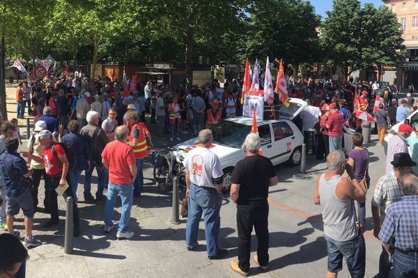 Les manifestants rallieront ensuite le cortège toulousain.