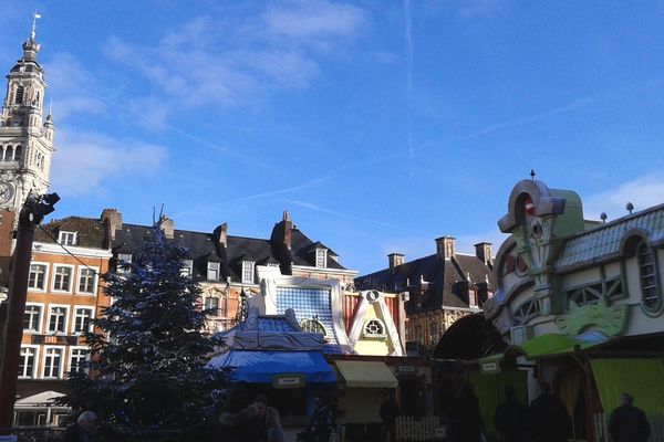 La Grand'Place à Lille jeudi 26 novembre