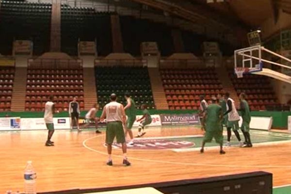 Le CSP lors du dernier entraînement à Beaublanc cette semaine.