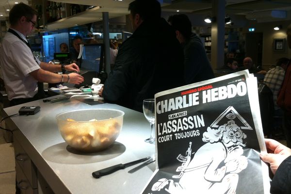 La couverture de Charlie Hebdo du 6 janvier 2016