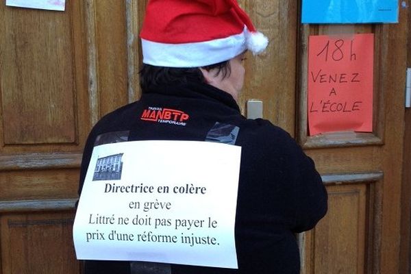 A l'école Littré comme à Empalot ou au Garros, les enseignants sont en grève ce mardi pour défendre l'éducation prioritaire.