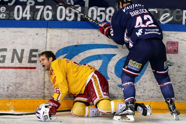 Les Ducs de Dijon ont été éliminés en demi-finale de la Coupe de France de hockey sur glace par Grenoble 