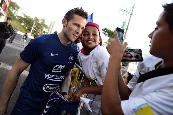 Yohan Cabaye à Ribeirao Preito, ce mardi. 