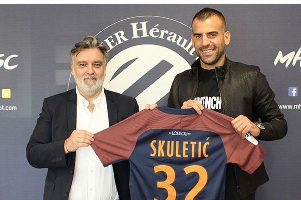 Montpellier - Petar Skuletic signe avec le MHSC - 13 juin 2018.