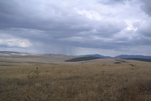 Un orage sur le Causse Méjean illustration