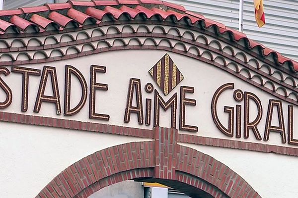 Perpignan - le stade Aimé Giral, le bastion de l'USAP - 2019.