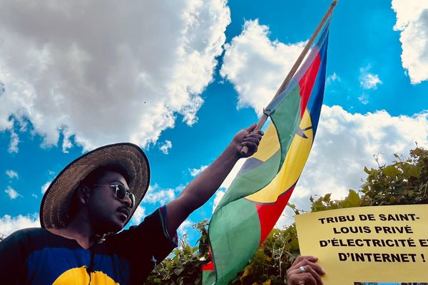 Manifestation des indépendantistes kanaks à Strasbourg