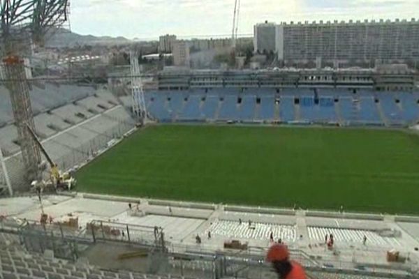 Le nouveau stade vélodrome prend forme