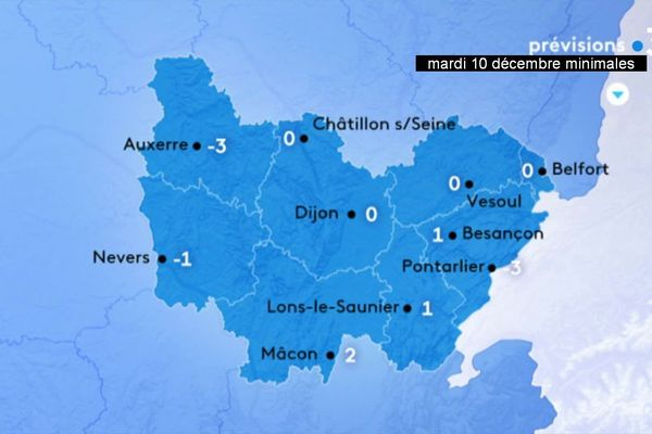 Meteo France Les Previsions Pour Mardi 10 Decembre Et Les Jours Suivants