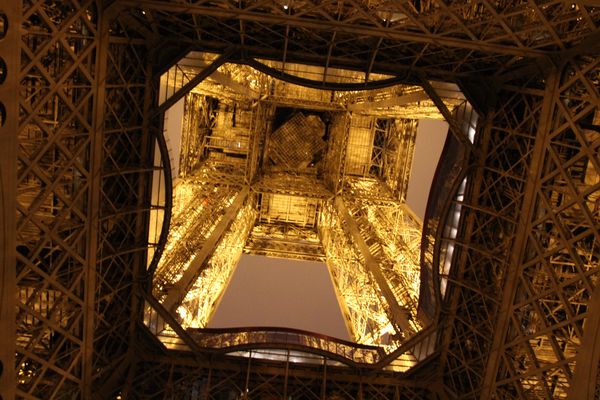 La Tour Eiffel, à Paris.