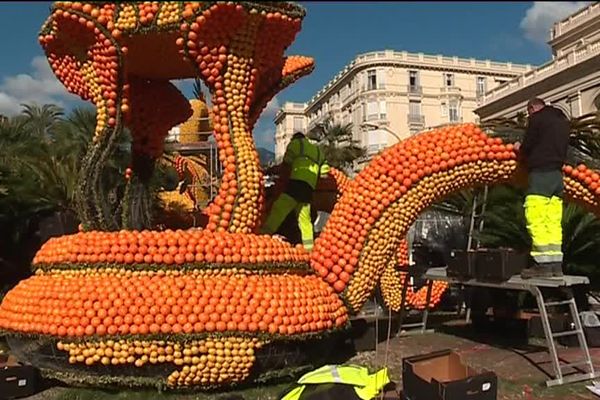 Préparatifs fête du citron 2018