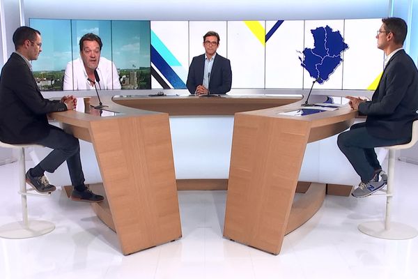 Arnault Varanne, Maurice Bontinck et Vincent Hulin invités de Jérôme Vilain dans Dimanche en politique (24/09/2023)