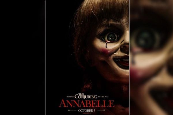 L'affiche américaine du film "Annabelle", sorti en France le 8 octobre 2014. (WARNER BROS).