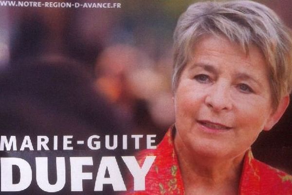 Marie-Guite Dufay, présidente PS de la région Franche-Comté, est tête de liste pour les élections régionales de décembre 2015 en Bourgogne/Franche-Comté