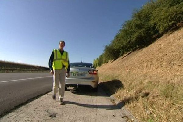 Opération sécurité piéton sur autoroute. Les piétons représentent près de 15 % des tués sur le réseau SANEF   